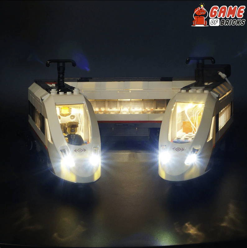 LEGO® City High-Speed Passenger Train 60051 Set Review– Game of